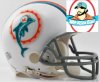 NFL Miami Dolphins 1972 Riddell Mini Replica Throwback Helmet Riddell