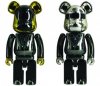 Daft Punk Super Alloyed 200% Bearbrick 2 Pack by Medicom