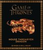 Game of Thrones Mask with Book House Targaryen Dragon