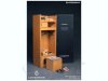 1/6 NBA Basketball Locker Room Locker for 12 inch Figures Enterbay