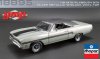 1:18 Scale 1970 Plymouth GTX Silver Metallic with Black Vinyl Top Acme