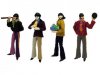 The Beatles Yellow Submarine 12" Figure Set of 4 Factory Entertainment