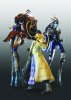 Final Fantasy XIII Play Arts Kai Shiva Bike Figure Set