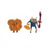 Adventure Time 2" Collectible Pack Jake & Finn Food Pack by Jazwares