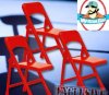 Special Deal 3 Red Folding Chairs for Figures by Figures Toy Company