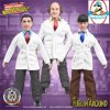 The Three Stooges 8 Inch Figures: Set of all 3 Fuelin' Around 