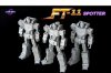 Tranforming Robot FT-11 Spotter Set of 3 Figures Fans Toys