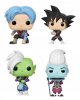 Pop! Animation: Dragon Ball Super Set of 4 Vinyl by Funko