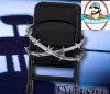 Barbed Wire Black Folding Chair for Wrestling Figures 