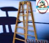 WWE Brown Ladders for 6 inch action figures