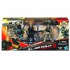 GI Joe Retaliation Ninja Dojo Battle Set of 3 Action Figures by Hasbro