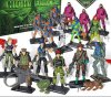 G.I Joe 2013 Exclusive 3 3/4 Night Force Vs Cobra Team RAH Loose Set