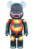 Godzilla Bearbrick 1000% Desgodzi Burning Version by Medicom