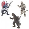 Godzilla 11 Inch Action Figure Set of 3 by Bandai