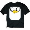 Adventure Time Gunther Face PX Black T-Shirt S M L XL