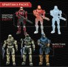 Halo Reach Series 4 Action Figure 3-Pack Case of 3 by McFarlane