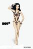 1:6 Figure Accessories Sexy Tie-up Romper in Leopard HP-019 HotPlus