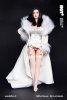 1:6 Accessories White Evening Lingerie & Night Robe HP-025 HotPlus