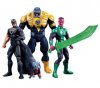 SDCC 2013 Exclusive Dc Comics Green Lantern 3 3/4" 4-Pack 