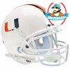 Miami Hurricanes Mini XP Authentic Helmet Schutt