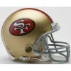 San Francisco 49ers 1964 to 1995 Riddell Mini Replica Throwback Helmet