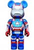 Iron Man 3 Iron Patriot 400 % Bearbrick by Medicom Used JC