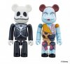 The Nightmare Before Christmas Jack & Sally Bearbrick JC