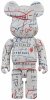 Jean-Michel Basquiat 1000% Bearbrick Medicom