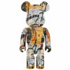 Jean-Michel Basquiat 1000% Bearbrick by Medicom