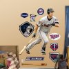 Fathead Fat head Joe Mauer at Bat Minnesota Twins