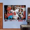 Fathead Josh Freeman In Your Face Mural Tampa Bay Buccaneers  NFL