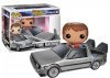 Pop! Rides Back To The Future Delorean Time Machine #02 Damaged Funko