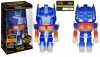 Transformers Optimus Prime Clear Glitter Hikari Sofubi Figure LE Funko