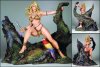 Jungle Girl Statue Diamond Eye Manufactorers Proof Edition