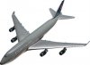 B747-400 United 1/200 Scale Model KB7474UATP by Toys & Models