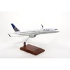 B757-200 Continental/United 1/100 Scale Model KB757CAUTR Toys & Models