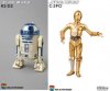 Star Wars Talking Light Up Real Action Heroes Figures Set of 2 Medicom