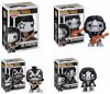 KISS POP! Rock Set of 4 Vinyl Figures by Funko