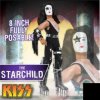 KISS 8 Inch Action Figures Series One The Starchild Figures Toy Co.  