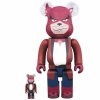 Kumatetsu The Boy and The Beast Bearbrick 400% & 100% Pack Set Medicom