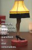 Christmas Story Leg Lamp Head Knocker by Neca