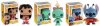 Pop! Disney Lilo & Stitch Set of 3 Vinyl Figures by Funko