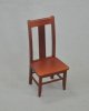 Wooden Face 1/6 Walnut Dining Chair Brown