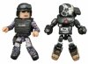 Marvel Minimates Series 66 Battle Damaged War Machine/Guard Civil War