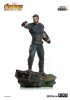 Avengers: Infinity War Captain America Art Scale 1:10 Diorama Used