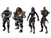 Mass Effect 2 Series 1 Set of 4 Figures