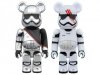 Star Wars Bearbrick Captain Phasma & FN-2187 2 Pack by Medicom 