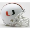 Miami Hurricanes NCAA Mini Authentic Helmet by Riddell