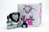 Buff Monster Miao Vinyl Figure Blk & Silver by Dke Inc