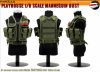 1/6 Scale Mannequin Bust Serie 001 Omega Tact Set Olive Drab Playhouse